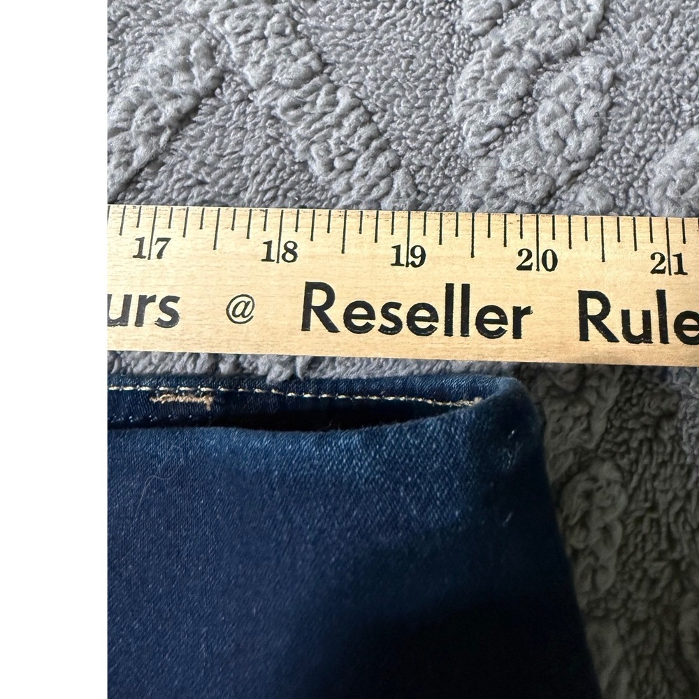 Terra & Sky Bootcut Jeans Womens 2X (20W-22W) Dark Wash New Pull On High Rise - Picture 5 of 8